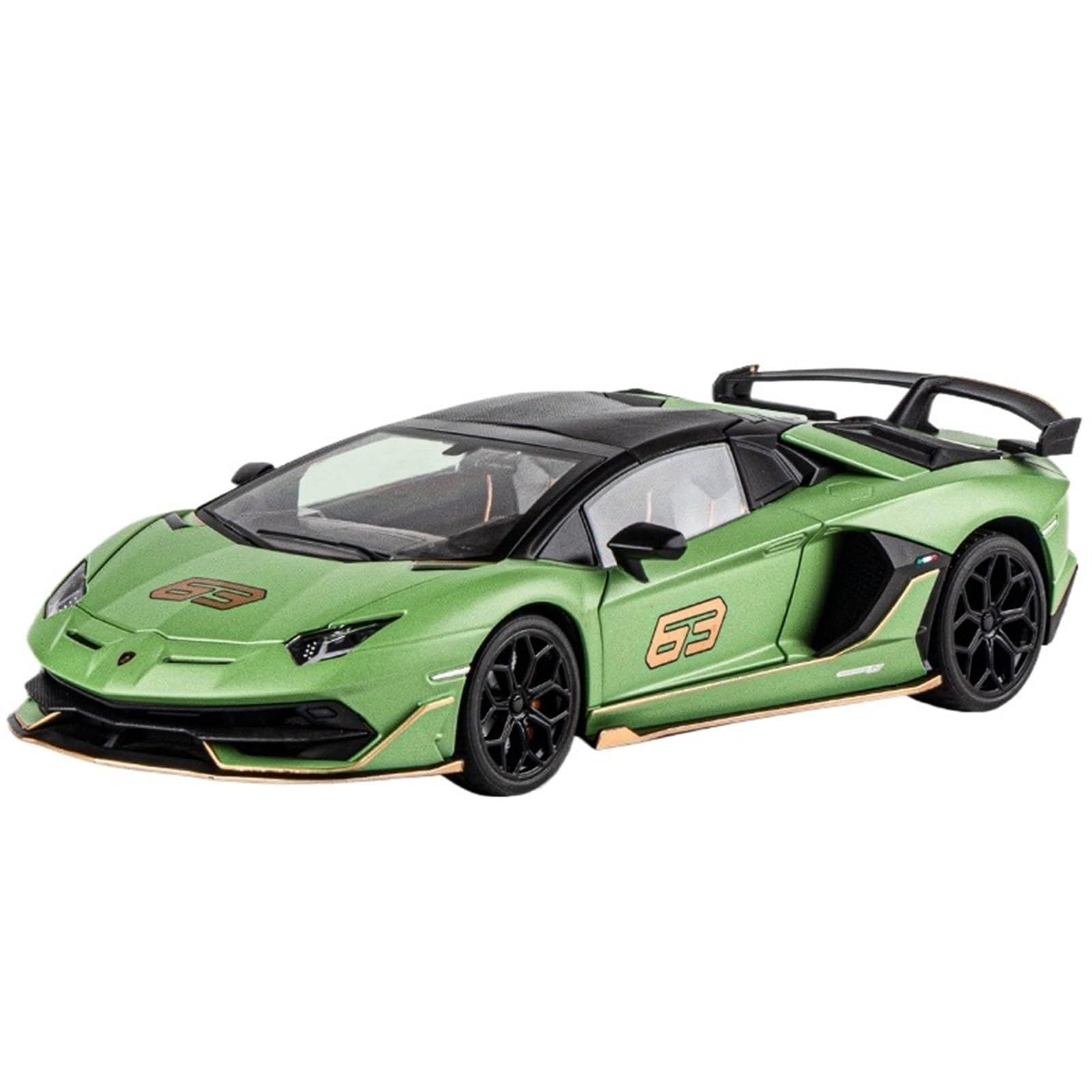 Scale Finished Model Car 1/18 for Lamborghini Aventador SVJ 63
